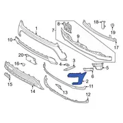 Bumper Corner Cover Extension Side Bar
