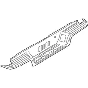 Bumper Step Pad Cover - Rear