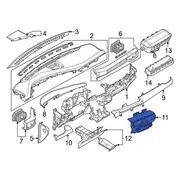 Cover HVAC Heater Control Switch Bezel <br>HVAC Rapid spec 9 18., 18