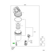 COCK,FUEL FILTER DRAIN 1