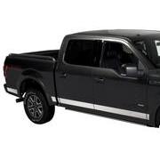 F-150 Reg Cab 2021-2024 Black Platinum Body Side Molding for 8.0' Bed