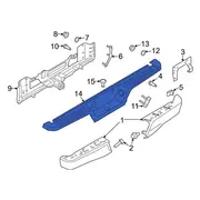 Bumper Step Pad Cover - Rear (BEV)