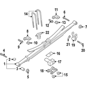 Leaf Spring - Rear