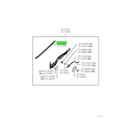WEATHERSTRIP,FR DOOR BELT,INR LH 2