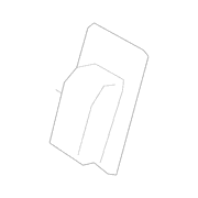 Child Restraint Anchor Plate Bezel Trim <br>Bezel that surrounds the Latch