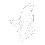 Support Plate Brake Dust Shield Bracket - Right, Rear