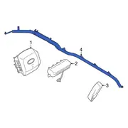 Curtain Air Bag - Left