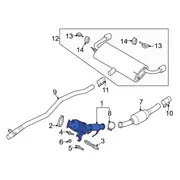 Catalytic Converter - 1.5L (AT)