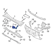 Cowl Panel Reinforcement - Left