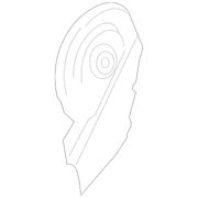 Seat Hinge Cover - Rear