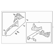 Fender Apron - Right, Front 3.0L