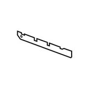 Bumper Guide Securing Cover Bracket