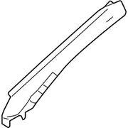 Body A-Pillar Trim Panel Windshield molding - Left