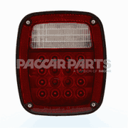 LAMP-3STUD16LEDSTT W/BU/LIC W/8" PIGTAIL