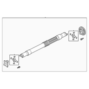 Drive Shaft Prop - Rear 5.0L
