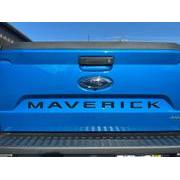TufSkinz Matte Black Tailgate Lettering Inserts
