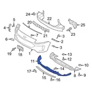 Bumper Cover Valance Panel - Front