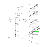 HOSE,FRAME BRAKE FLUID LINE 1