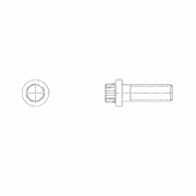 Bolt M10 x 1.5 x 30 Long S60 14L DDEC6 EPA07