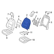 Pad Seat Back - Front