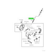 CABLE ASSY,A/T PARKING BRAKE 1