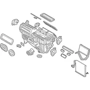 Hvac Unit Case Evaporator And Housing