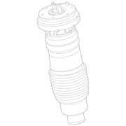 Air Suspension Spring - Front 3.0L