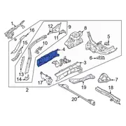 Filler Fender Rail - Right, Front