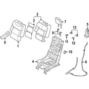 Cloth Seat Armrest <br>Armrest attached to the