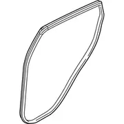 Door Seal Weatherstrip - Right, Rear