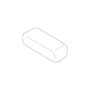 Seat Headrest Cover - Rear, Center (Limited)