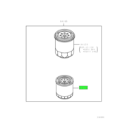 OIL FILTER,BY-PASS 1