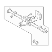 Differential Housing Axle - Rear 3.3L 3.15 Ratio
