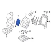 Seat Heater Pad Element - Front