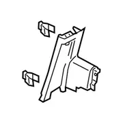 Door Pillar Post Trim Set C Panel - Right, Back, Inner (XL, XLT)