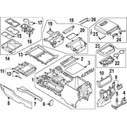Console Trim Panel Instrument - Right