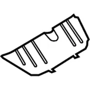 Floor Extension Pan Side - Left, Rear, Center (Convertible, Coupe)