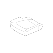 Seat Cover Cushion - Left, Front (King Ranch)