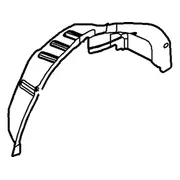 Wheel Housing Side Panel Quarter And Wheelhouse - Right, Inner