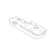 Seat Cushion Pad - Rear, Lower