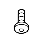 Seat Belt Lap and Shoulder Bolt Screw