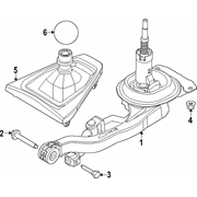 Manual Transmission Shift Knob Gear Change Lever (6-MT, MT, MT)