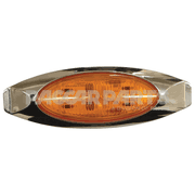 LAMP-LED OBLNG AMBER/MRKR A