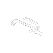 Seat Belt Pretensioner Buckle - Left, Rear