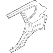 Quarter Panel Body Side - Right, Rear, Outer