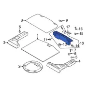 Liftgate Trim Scuff Plate Door