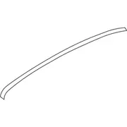 Roof Drip Molding Side Rail - Right