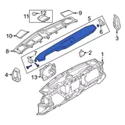 Instrument Panel Cover Trim (Big Bend)
