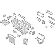 Hvac Unit Case Evaporator And Housing (Active Steering)