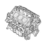 Engine Short Block Cylinder - 3.5L